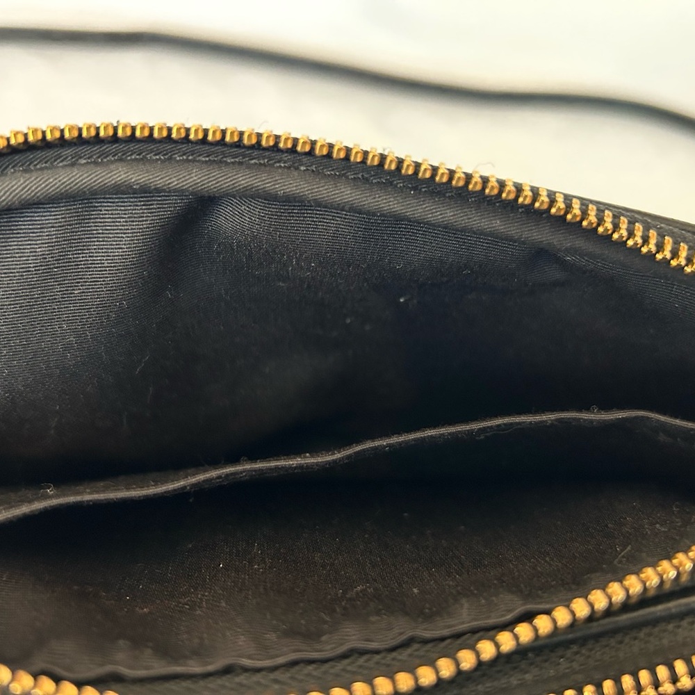 Coach Jamie Mini Camera Bag Black Pebbled Leather Crossbody - Picture 6 of 9